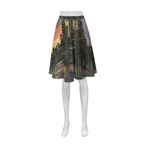 City Lights Athena Women's Short Skirt (Model D15)