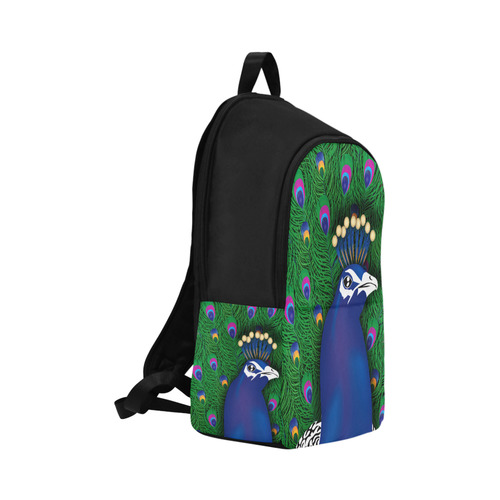 Peacock Pride Fabric Backpack for Adult (Model 1659)