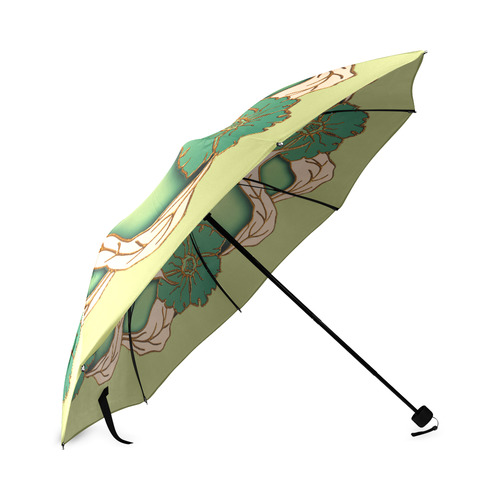 Assyrian Lamassu Umbrella Foldable Umbrella (Model U01)