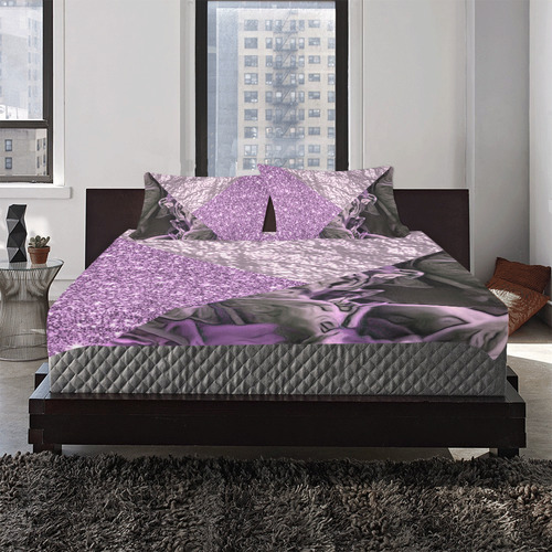 Chic shimmering Mix C by JamColors 3-Piece Bedding Set