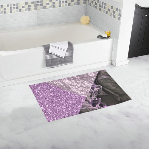 Chic shimmering Mix C by JamColors Bath Rug 16''x 28''
