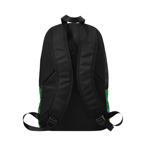 Peacock Pride Fabric Backpack for Adult (Model 1659)