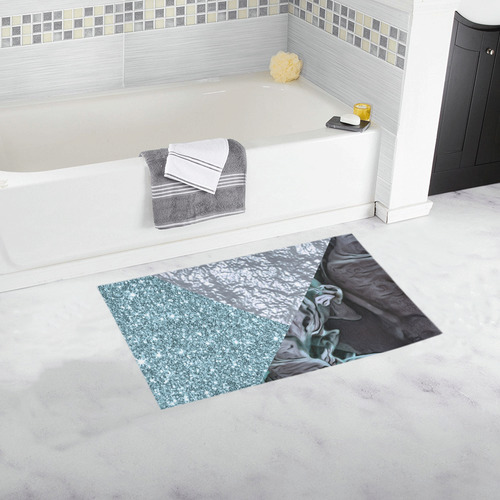 Chic shimmering Mix B by JamColors Bath Rug 16''x 28''