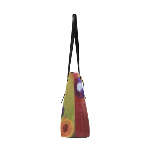 Flowers 1 Abstract Euramerican Tote Bag/Large (Model 1656)