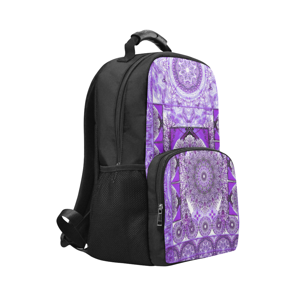 purple mantra Unisex Laptop Backpack (Model 1663)