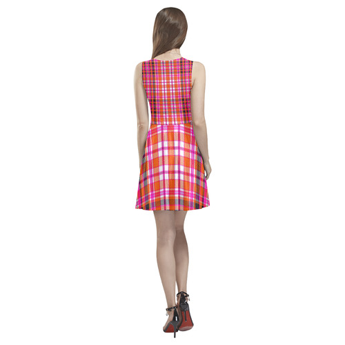 TARTAN 9002 Thea Sleeveless Skater Dress(Model D19)