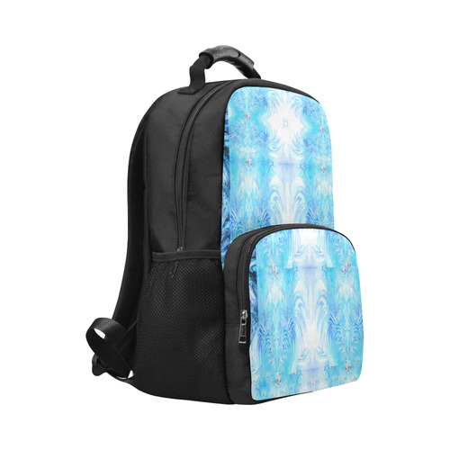 blue butterfly Unisex Laptop Backpack (Model 1663)