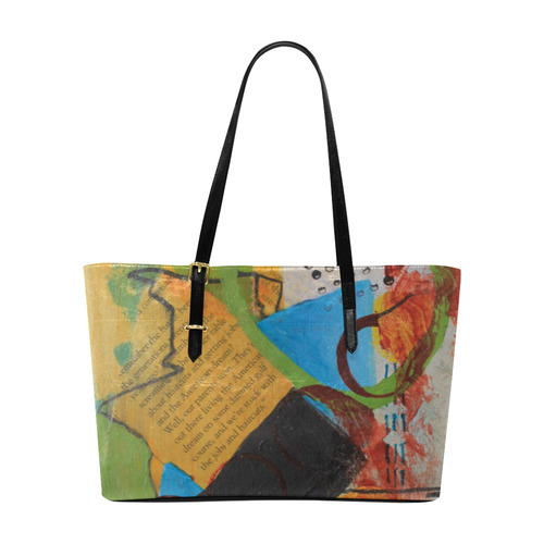 Messy Circles Euramerican Tote Bag/Large (Model 1656)