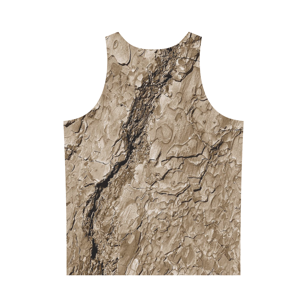 Tree Bark B by JamColors All Over Print Tank Top for Men (Model T43)