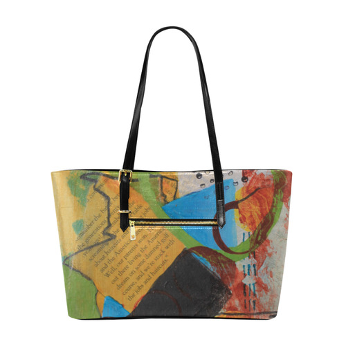 Messy Circles Euramerican Tote Bag/Large (Model 1656)