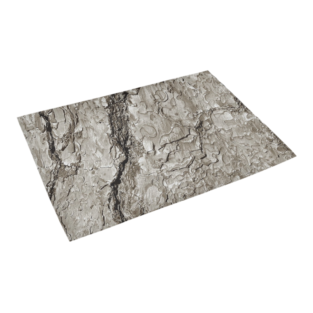 Tree Bark A by JamColors Azalea Doormat 24" x 16" (Sponge Material)
