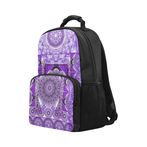 purple mantra Unisex Laptop Backpack (Model 1663)