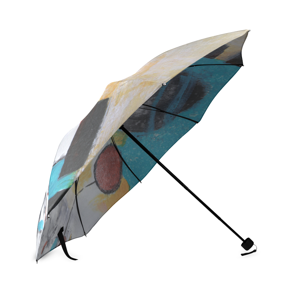 Morning Flowers Foldable Umbrella (Model U01)