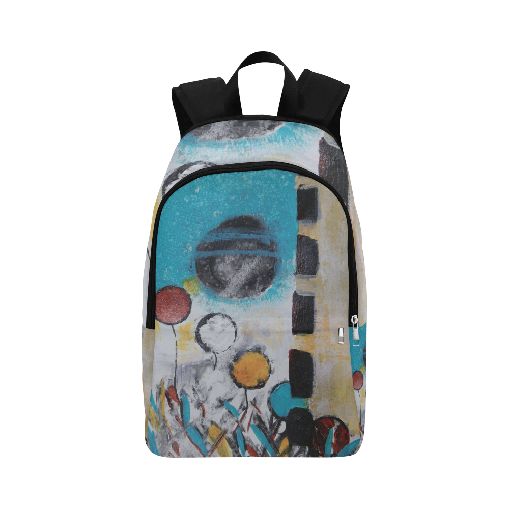 Morning Flowers Fabric Backpack for Adult (Model 1659)