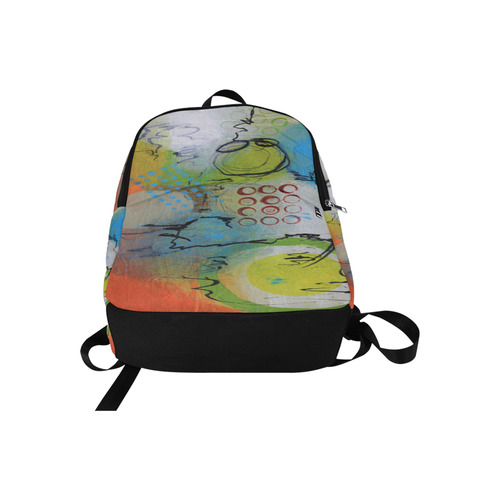 Flying in the Clouds Fabric Backpack for Adult (Model 1659)