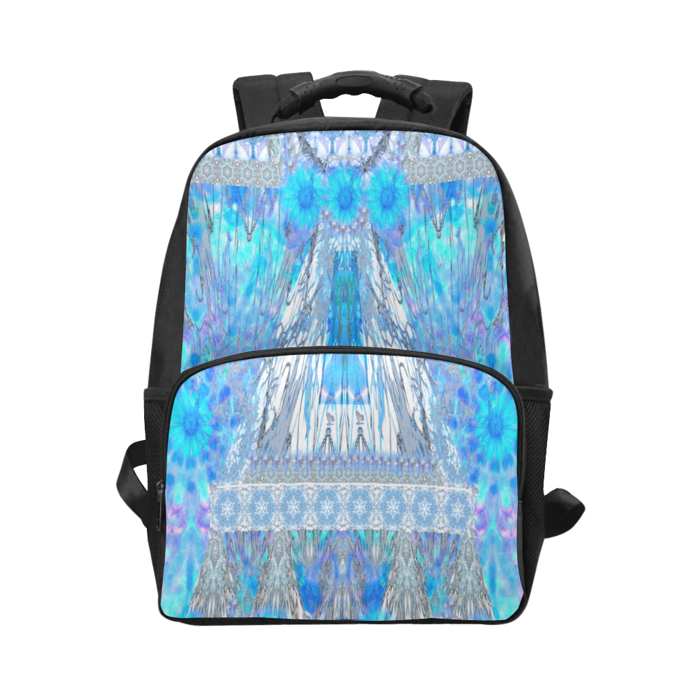 nature blue Unisex Laptop Backpack (Model 1663)