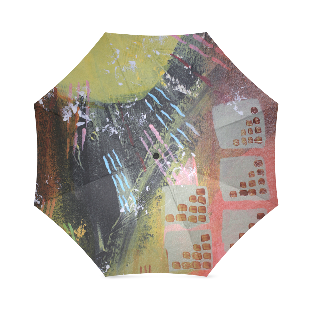 Dark City Foldable Umbrella (Model U01)