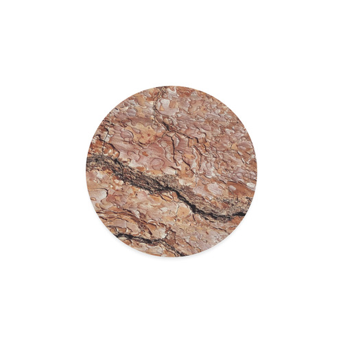 Tree Bark C by JamColors Round Coaster