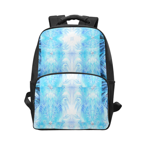 blue butterfly Unisex Laptop Backpack (Model 1663)