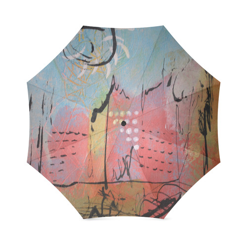 Pink City Foldable Umbrella (Model U01)