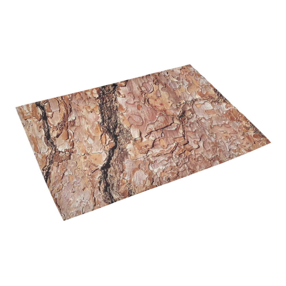 Tree Bark C by JamColors Azalea Doormat 24" x 16" (Sponge Material)