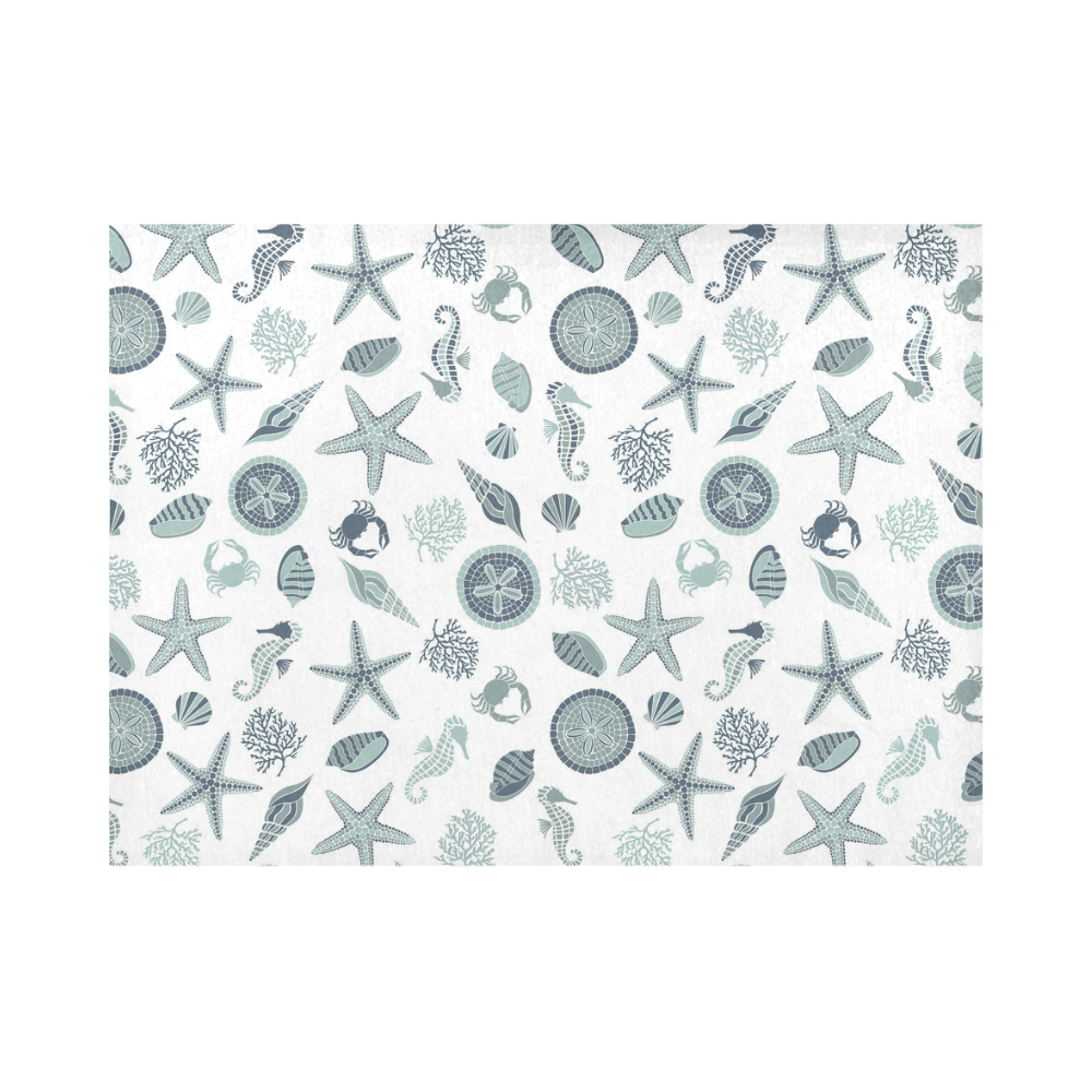 Beachcomber Blues and Whites Placemat 14’’ x 19’’ (Set of 6)