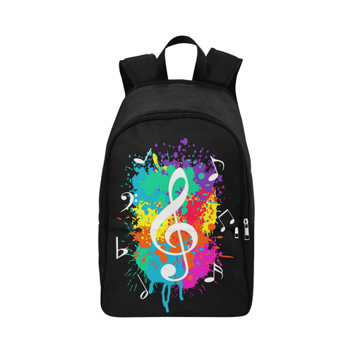 Grunge music Fabric Backpack for Adult (Model 1659)