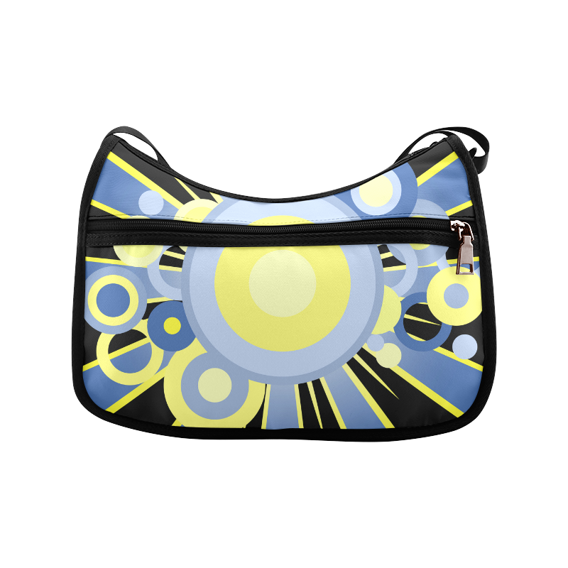 Retro circles Crossbody Bags (Model 1616)