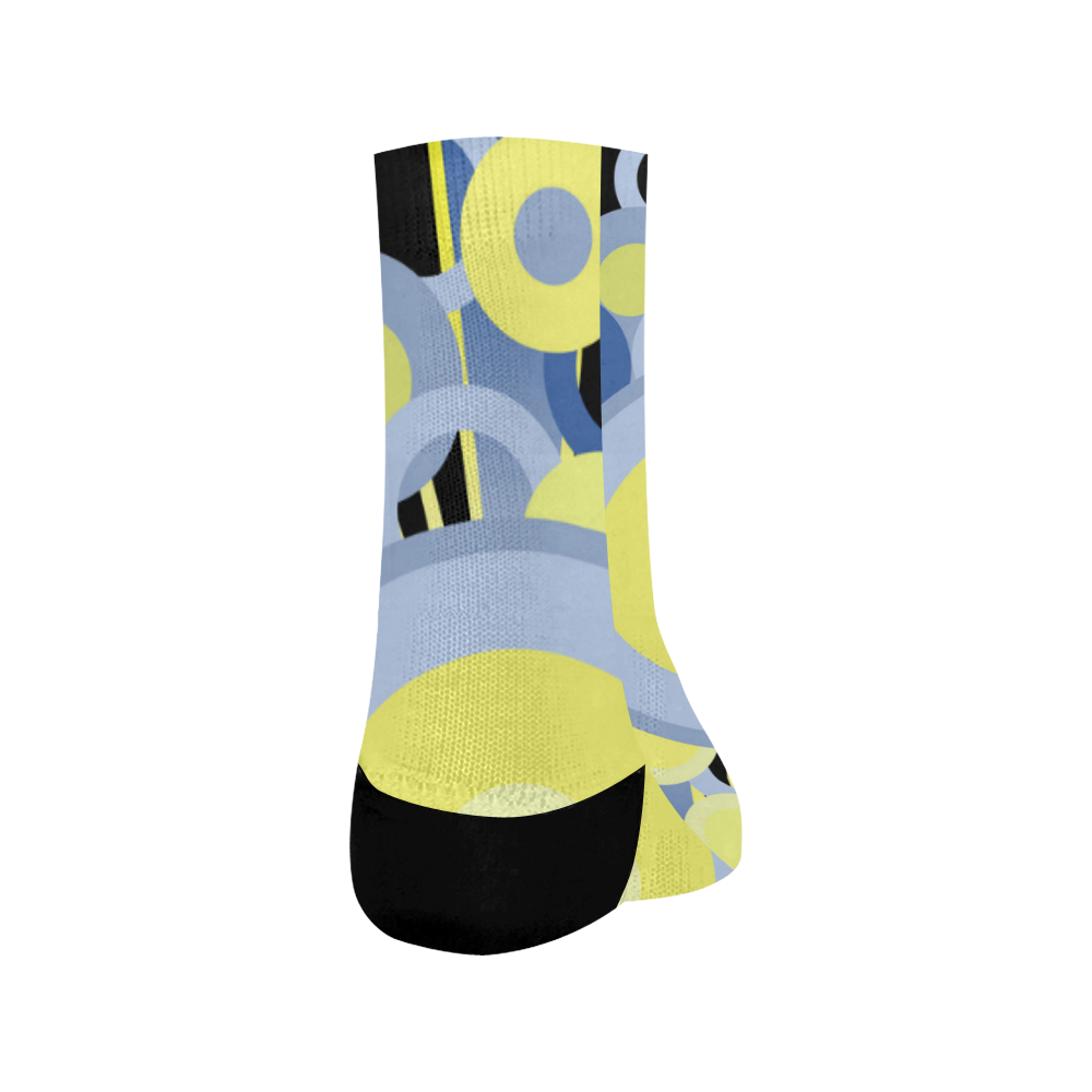 Retro circles Crew Socks