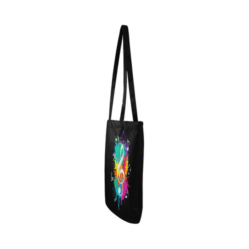 Grunge music Reusable Shopping Bag Model 1660 (Two sides)