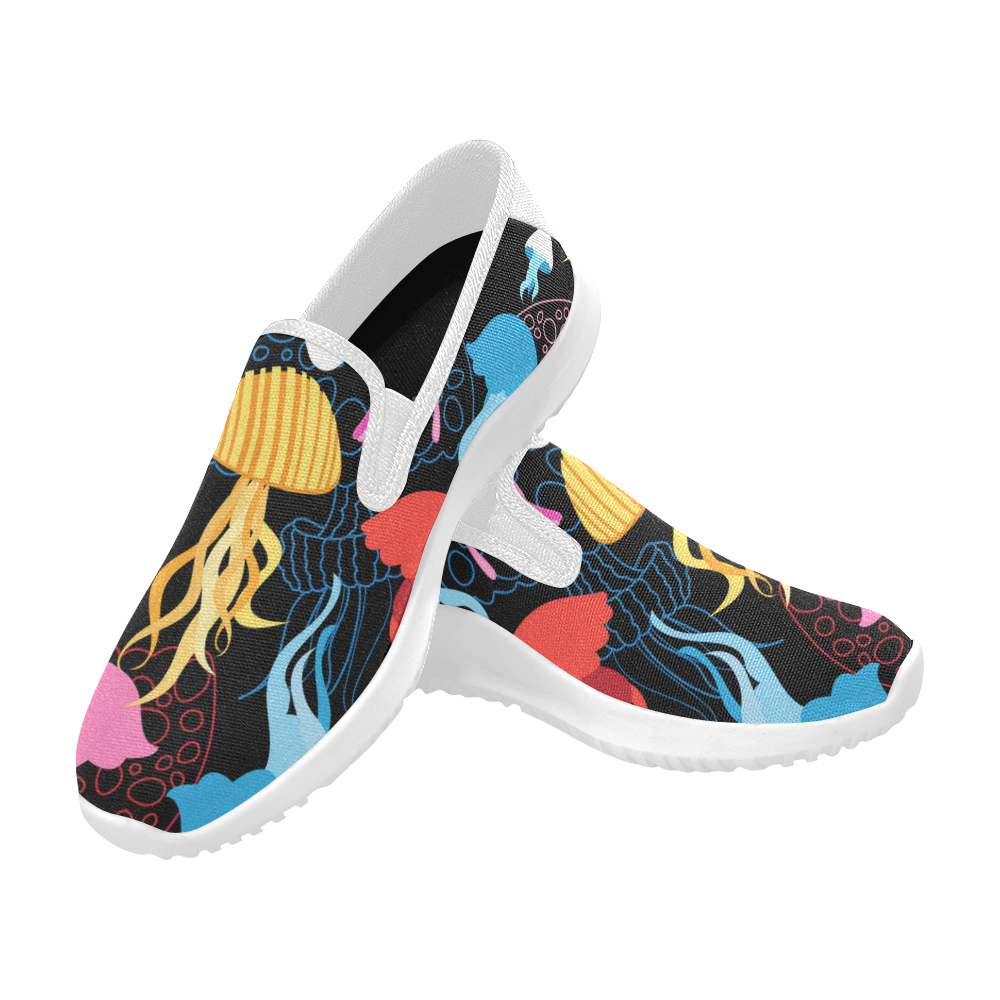 20170713104500349964 Orion Slip-on Women's Canvas Sneakers (Model 042)