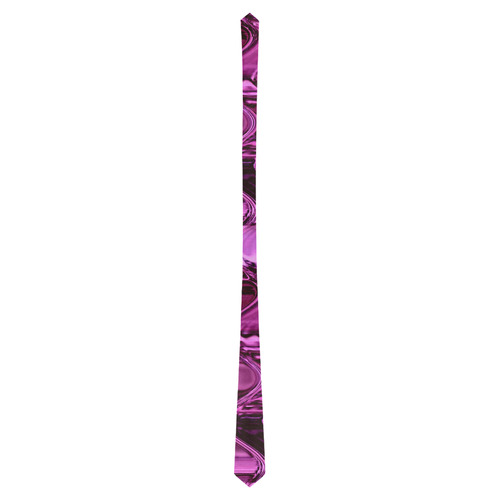 Abstract purple Classic Necktie (Two Sides)