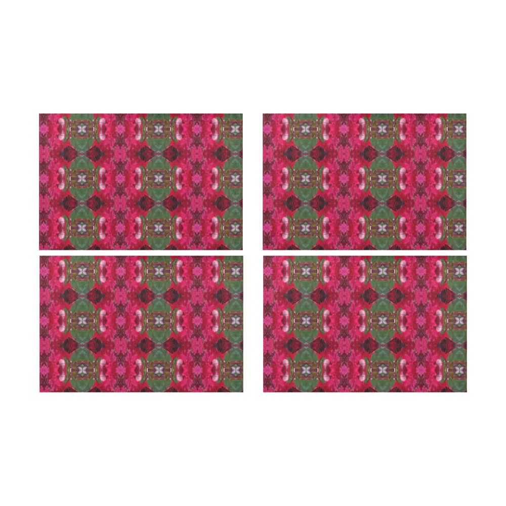 Christmas Colored 4 Piece 12x18 Placemat 12’’ x 18’’ (Set of 4)