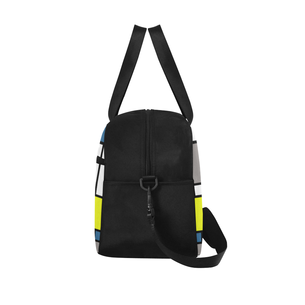 Mondrian style design Fitness Handbag (Model 1671)