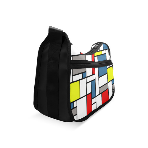 Mondrian style design Crossbody Bags (Model 1616)