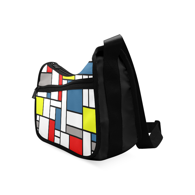 Mondrian style design Crossbody Bags (Model 1616)