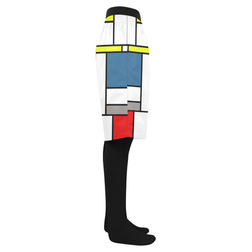 Mondrian style design Men's Swim Trunk (Model L21)