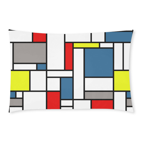 Mondrian style design 3-Piece Bedding Set