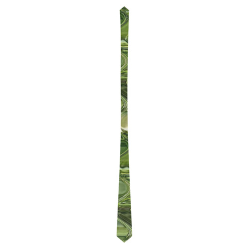 Abstract green Classic Necktie (Two Sides)