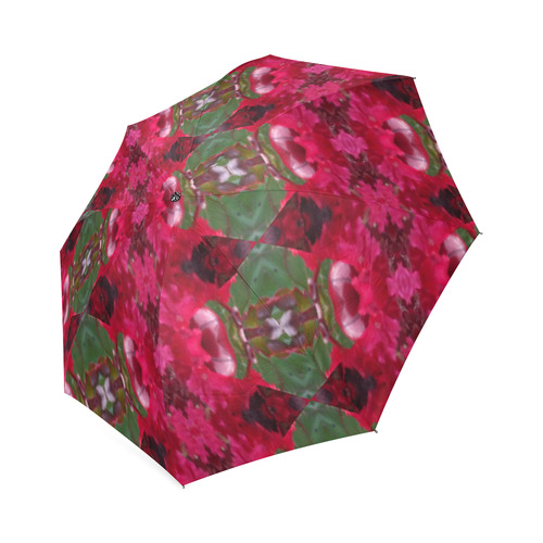 CHristmas Colored Umbrella Foldable Umbrella (Model U01)