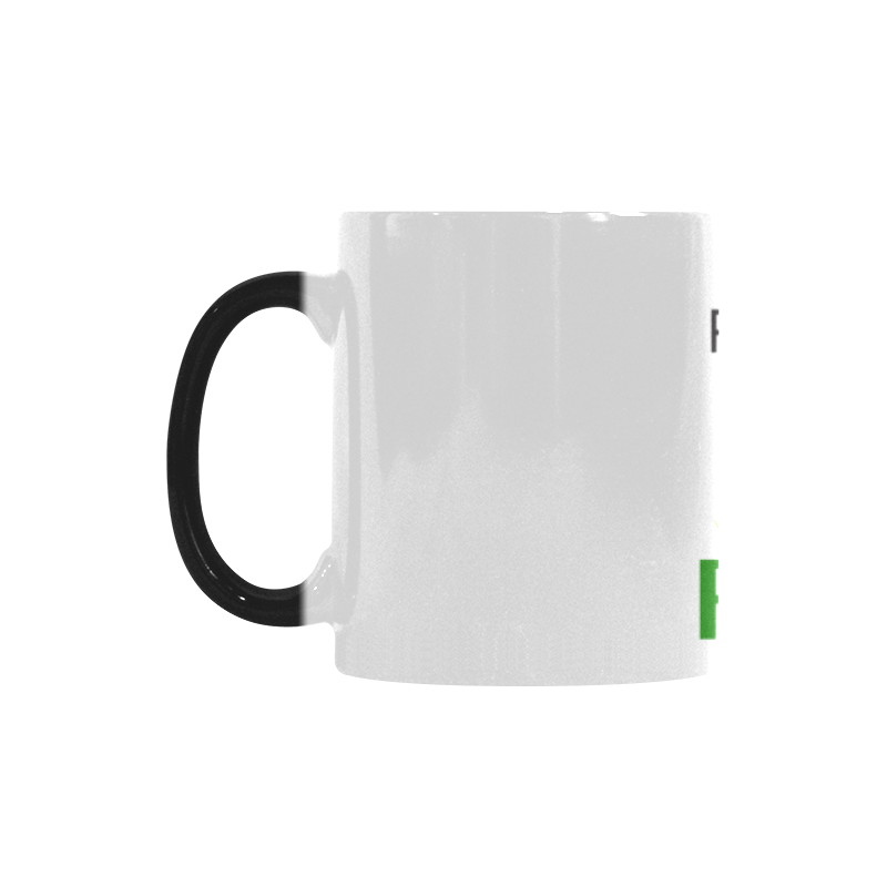 Powered By Plant Heat Changing Mug Custom Morphing Mug