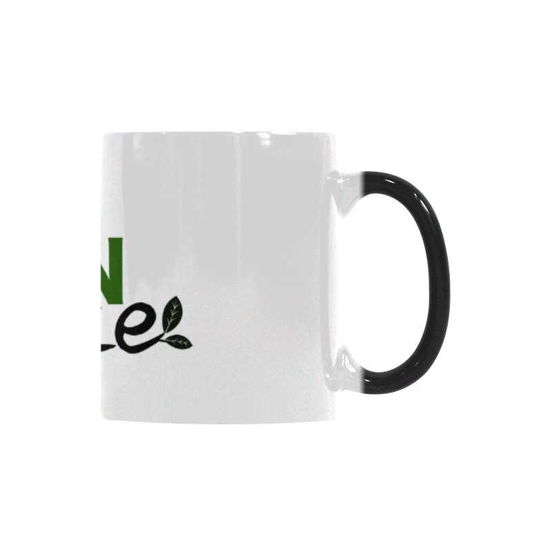 Vegan Life Heat Changing Mug Custom Morphing Mug