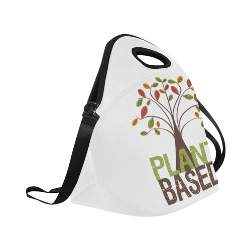 Plant Based Tree Lunch Bag Neoprene Lunch Bag/Large (Model 1669)