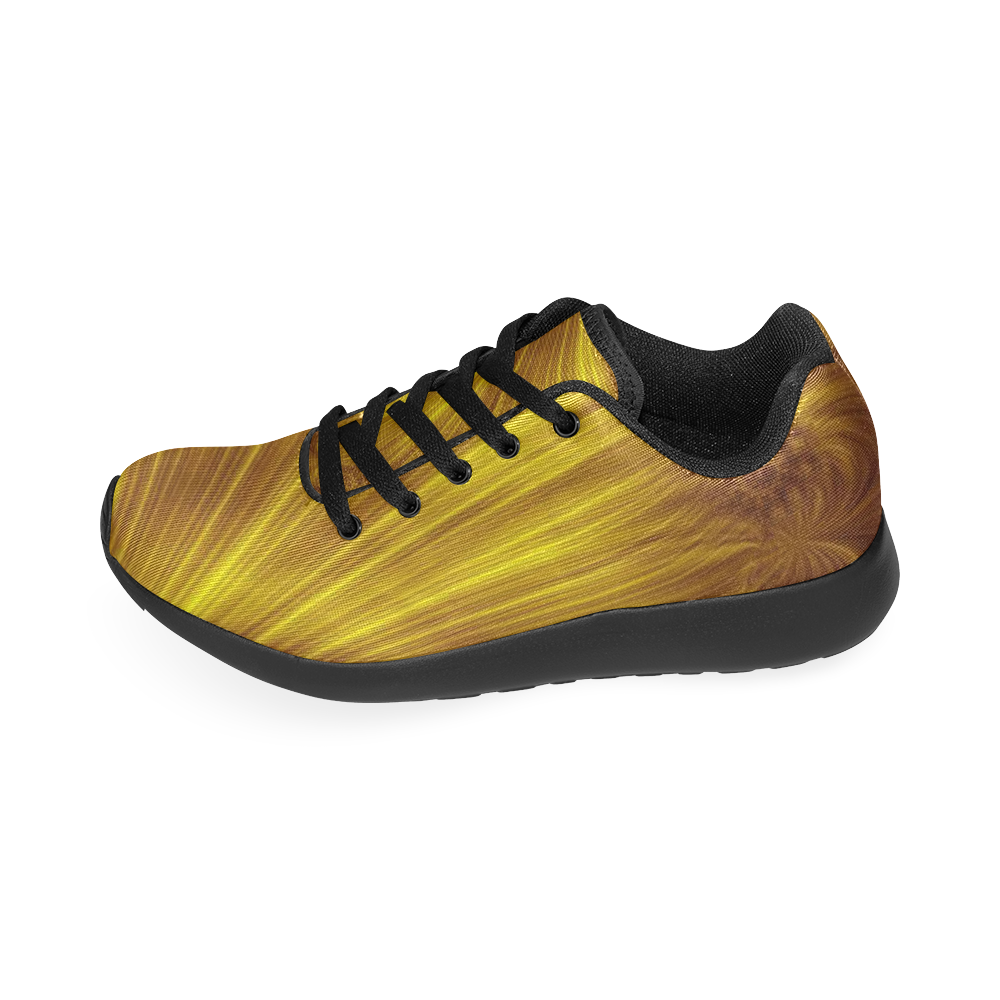 gold Kid's Running Shoes (Model 020)