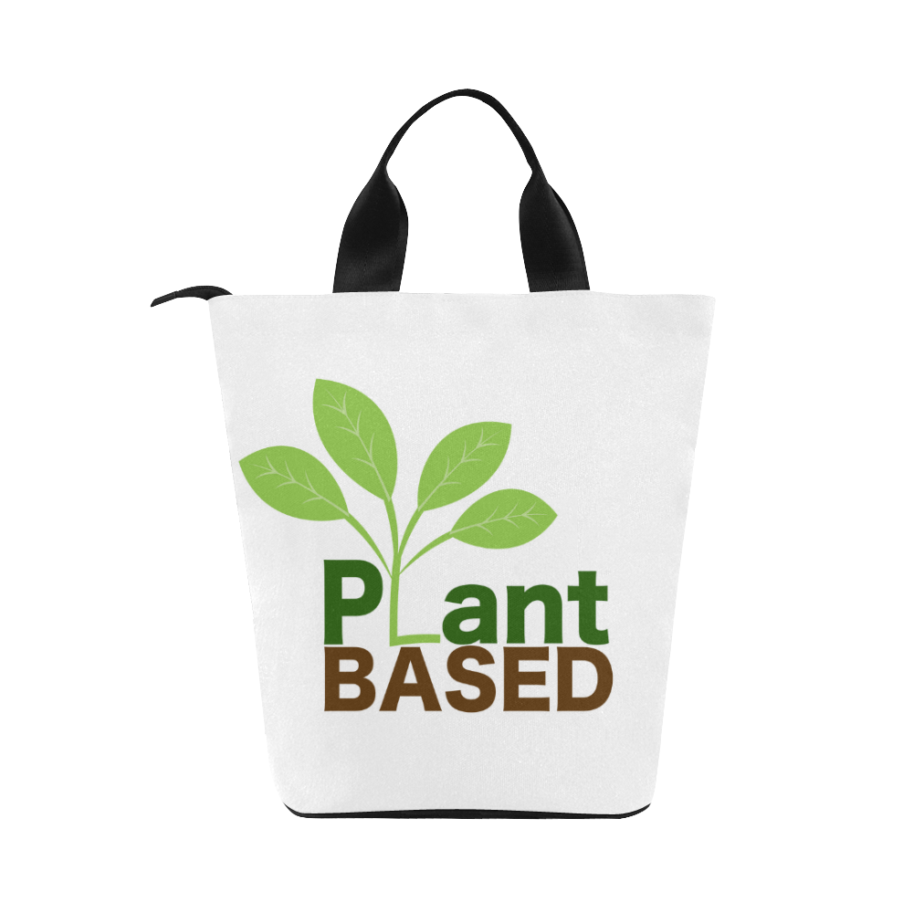 Plant Based Lunch Tote Nylon Lunch Tote Bag (Model 1670)