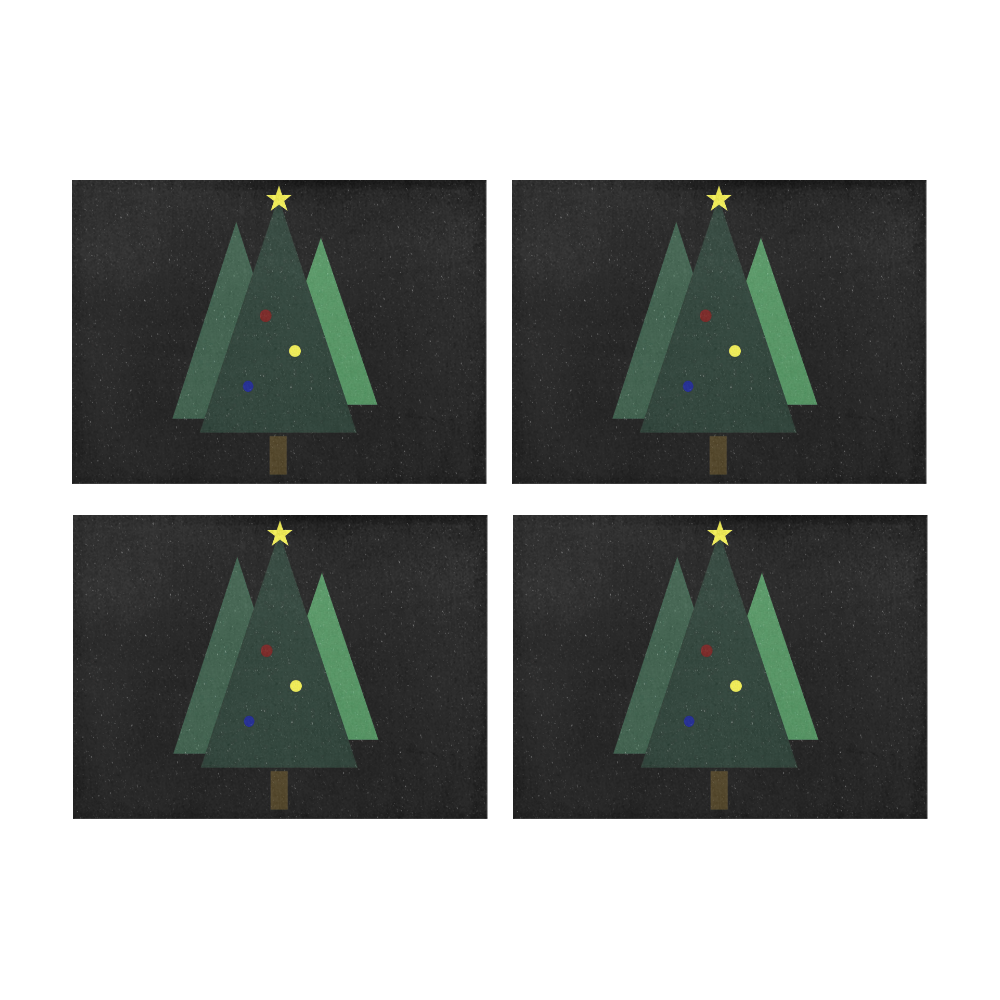 Christmas Tree Placemat 14’’ x 19’’ (Set of 4)