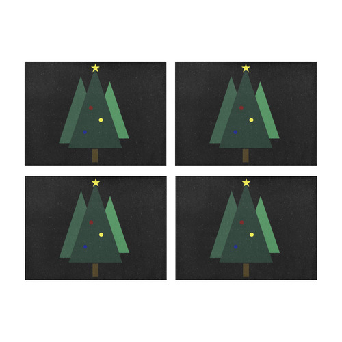 Christmas Tree Placemat 14’’ x 19’’ (Set of 4)