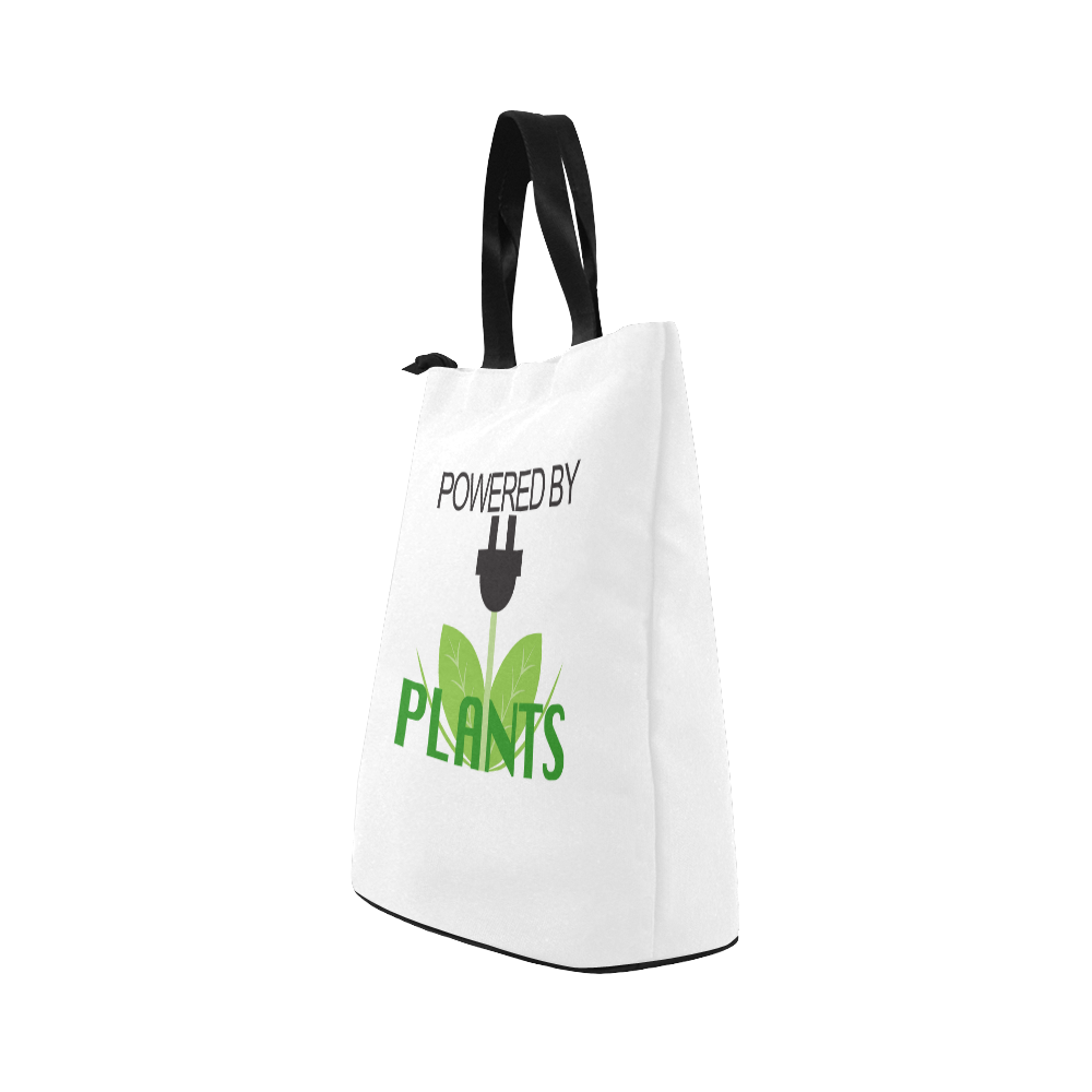 Powered by Plants Lunch Tote Nylon Lunch Tote Bag (Model 1670)
