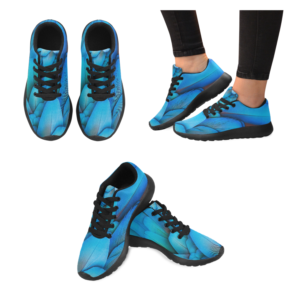 blue Kid's Running Shoes (Model 020)