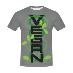 Vertical Vegan Shirt All Over Print T-Shirt for Men (USA Size) (Model T40)